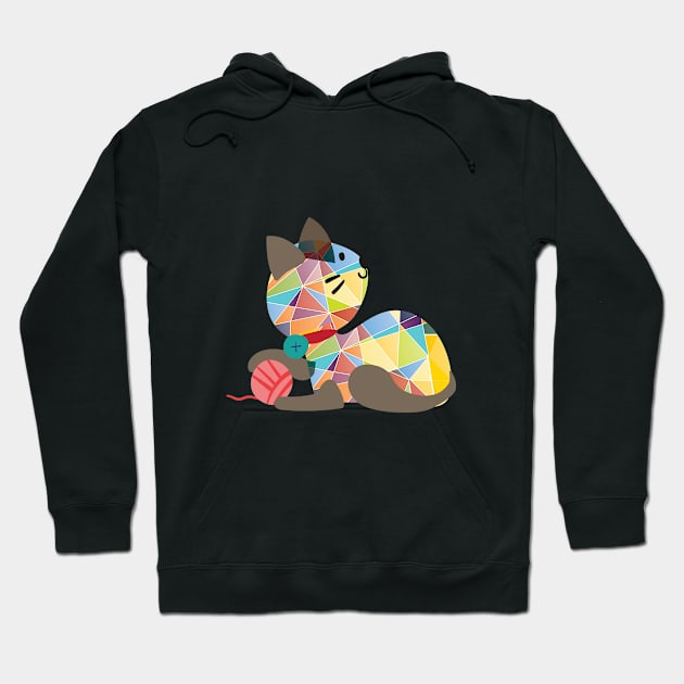 Cat miaw Hoodie by SurpriseART